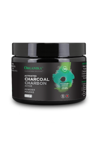 Activated Charcoal Powder - 100g - Organika - Health & Body Nutrition 