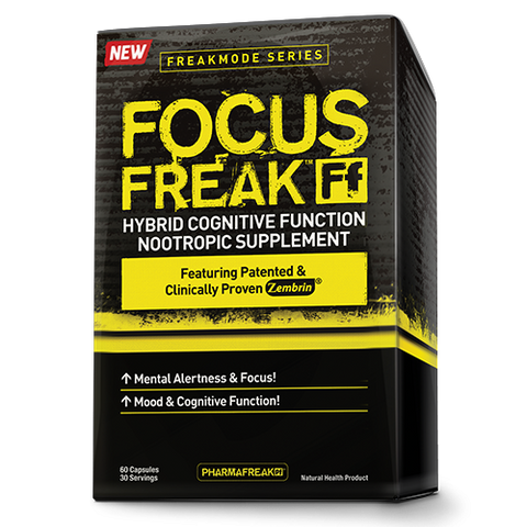 Focus Freak - 60caps -PharmaFreak - Health & Body Nutrition 