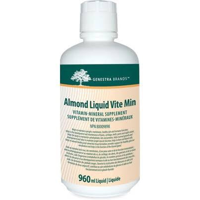 Almond Liquid Vite Min - 960ml - Genestra - Health & Body Nutrition 