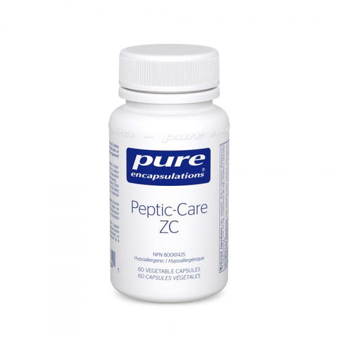Peptic-Care ZC - 60vcaps - Pure Encapsulations - Health & Body Nutrition 