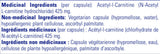 Acetyl-l-Carnitine - 60caps - Pure Encapsulations - Health & Body Nutrition 