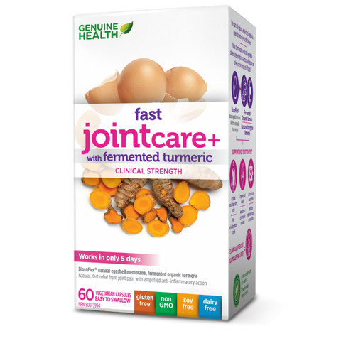 Fast Jointcare+ Fermented Turmeric - 60vcaps - Genuine Health - Health & Body Nutrition 