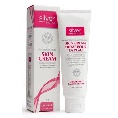 Antimicrobial Skin Cream Grapefruit - 96g - Silver Biotics - Health & Body Nutrition 