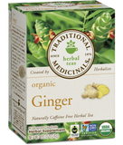 Organic Ginger Tea - 20bags - Traditional Medicinals - Health & Body Nutrition 