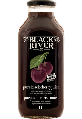 Pure Black Cherry Juice - 1L - Black River - Health & Body Nutrition 