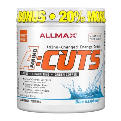 Amino Cuts Blue Raspberry - 36servings - Allmax - Health & Body Nutrition 