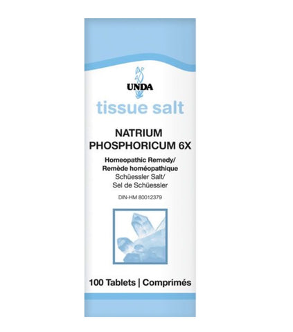 Natrium Phosphoricum 6x - 100tabs - Unda - Health & Body Nutrition 
