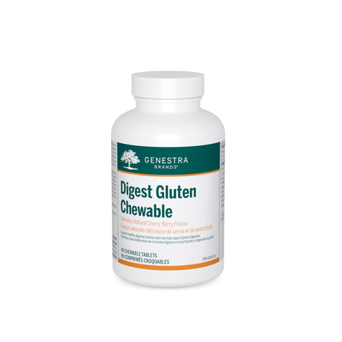 Digest Gluten Chewable - 90tabs - Genestra Brand - Health & Body Nutrition 