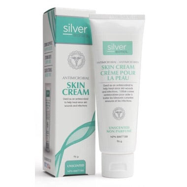 Antimicrobial Skin Cream Unscented - 96g - Silver Biotics - Health & Body Nutrition 