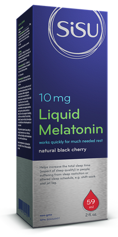 Liquid Melatonin 10mg - 59ml - Sisu - Health & Body Nutrition 