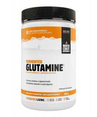 Fermented L-Glutamine - Unflavoured - 300g - North Coast Naturals - Health & Body Nutrition 
