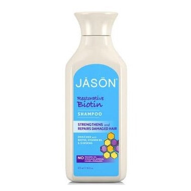 Restorative Biotin Shampoo - 473ml - Jason - Health & Body Nutrition 