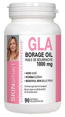 GLA Borage Oil - 90softgels - Lorna Vanderhaeghe - Health & Body Nutrition 