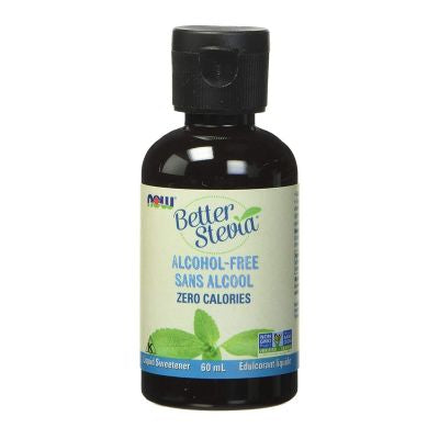 Better Stevia Alcohol Free - 60ml - Now - Health & Body Nutrition 