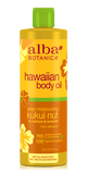 Hawaiian Body Oil - 251ml - Kukui Nut -Alba Botanica - Health & Body Nutrition