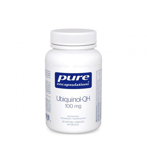 Ubiquinol-QH 100mg - 60gels - Pure Encapsulations - Health & Body Nutrition 