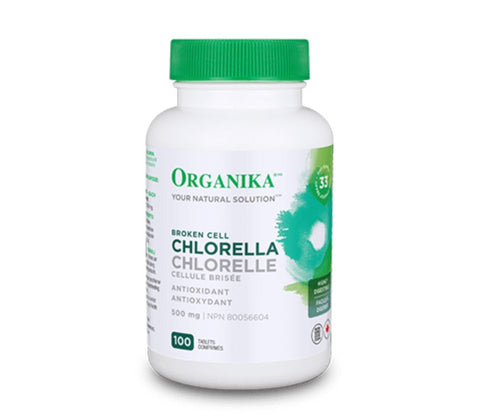 Chlorella - 100tabs - Organika - Health & Body Nutrition 