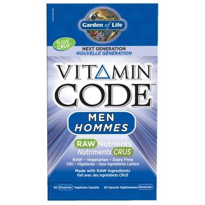 Vitamin Code Men - 60vcaps - Garden Of Life - Health & Body Nutrition 