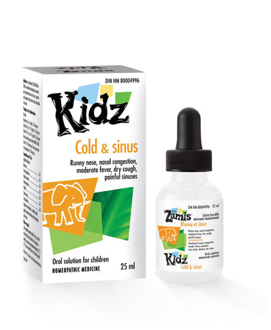 Kidz Cold & Sinus - 25ml - Les Zamis - Health & Body Nutrition 