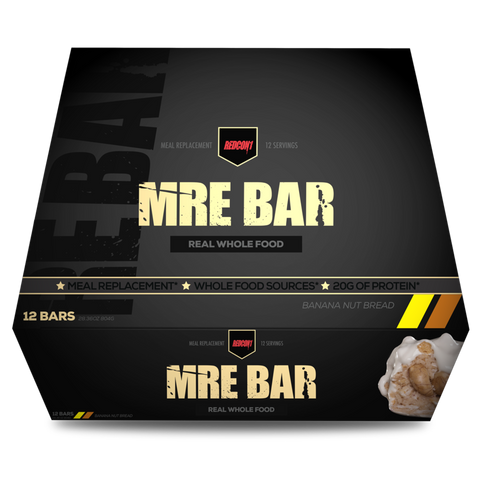 MRE BAR - Banana Nut Bread- 12bars - RedCon1 - Health & Body Nutrition 