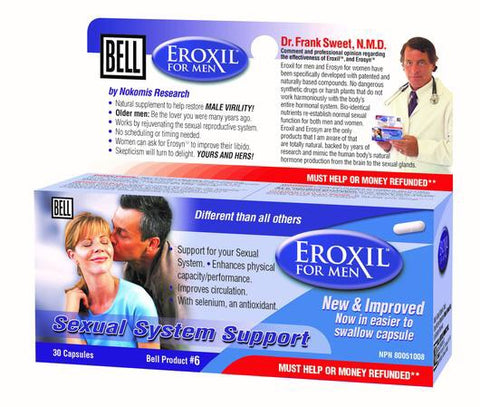 Eroxil For Men - 30vcaps - Bell - Health & Body Nutrition 