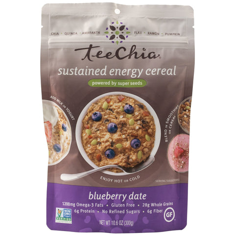 Teechia Blueberry Date Cereal - 300g - Teeccino - Health & Body Nutrition 