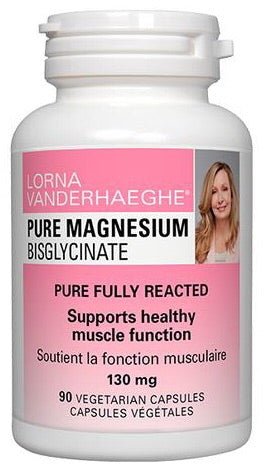 Magnesium Bisglycinate - 90vcaps - Lorna Vanderhaeghe - Health & Body Nutrition 