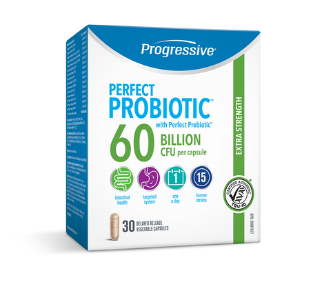 Perfect Probiotic 60 Billion - 30vcaps - Progressive - Health & Body Nutrition 