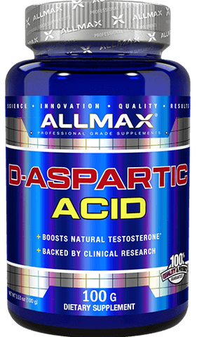 D-Aspartic Acid - 100g - 32servings - Allmax - Health & Body Nutrition 