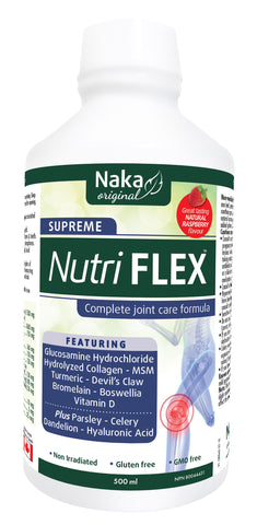 Nutri Flex Supreme - Natural Raspberry Flavour - 500ml - Naka - Health & Body Nutrition 