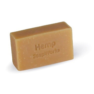 Hemp Oil Bar Soap - 85g - The Soap Works - Health & Body Nutrition 