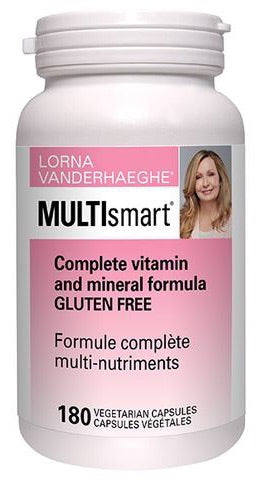 MULTIsmart - 180vcaps - Lorna Vanderhaeghe - Health & Body Nutrition 