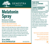 Melatonin Spray - 30ml - Genestra - Health & Body Nutrition 