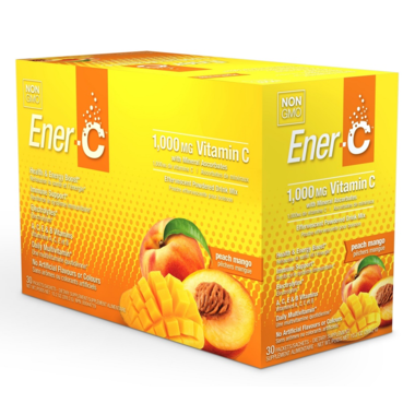 Multivitamin Drink Mix - Peach Mango Flavour - 30packs - Ener-C - Health & Body Nutrition 
