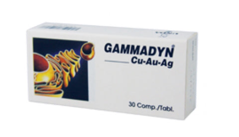 Gammadyn Cu-Au-Ag - 30tabs - Unda - Health & Body Nutrition 