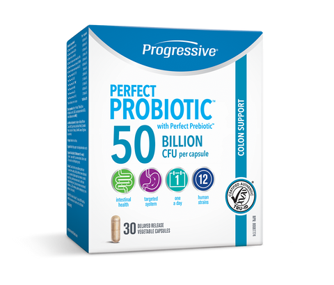 Perfect Probiotic 50 Billion - 30vcaps - Progressive - Health & Body Nutrition 