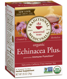 Organic Echinacea Plus Tea - 20bags - Traditional Medicinals - Health & Body Nutrition 