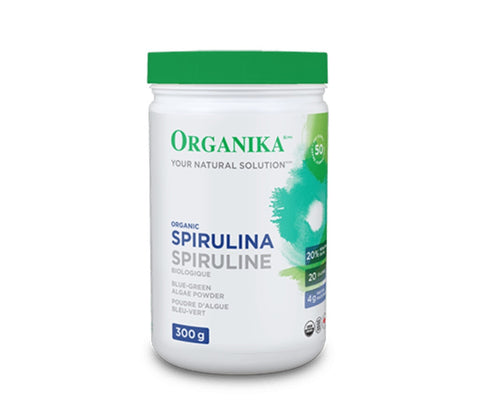 Organic Spirulina Powder - 300g - Organika - Health & Body Nutrition 