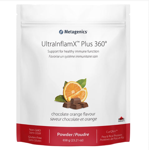 UltraInflamX Plus 360° - Chocolate Orange Flavour 658g - Metagenics - Health & Body Nutrition 