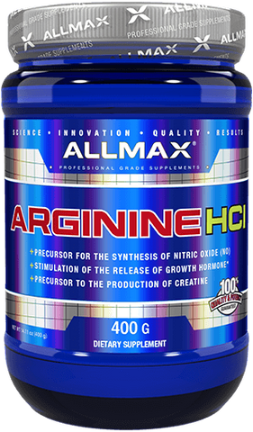 Arginine HCL - 400g - Allmax - Health & Body Nutrition 