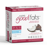 Suzie’s Good Fats - Coconut Chocolate Chip - Box of 12 Bars - Health & Body Nutrition 