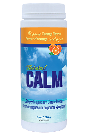 Ionic Magnesium Citrate Powder - Organic Orange 226g - Natural Calm - Health & Body Nutrition 