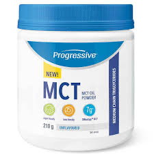 Mct oil Powder - 210g - unflavoured - Progressive - Health & Body Nutrition 