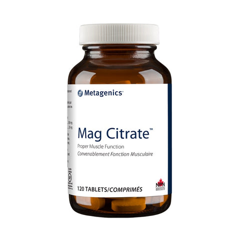 Mag Citrate - 120tabs - Metagenics - Health & Body Nutrition 