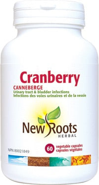 Cranberry - 60caps - New Roots Herbal - Health & Body Nutrition 