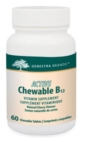 Active Chewable B12 - 60tabs - Genestra - Health & Body Nutrition 