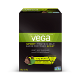Sport Protein Bar - Box (12x70g) - Crispy Mint Chocolate - Vega - Health & Body Nutrition 