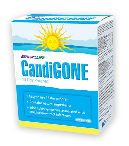 CandiGONE - 15days - Renew Life - Health & Body Nutrition 