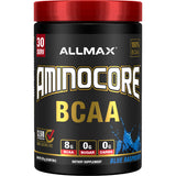 Aminocore Blue Raspberry - 8g BCAA’s - 30serving - Allmax - Health & Body Nutrition 