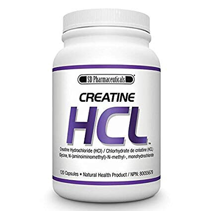SD Pharmaceuticals Creatine HCL - 120caps | HealthBodyNutrition ...